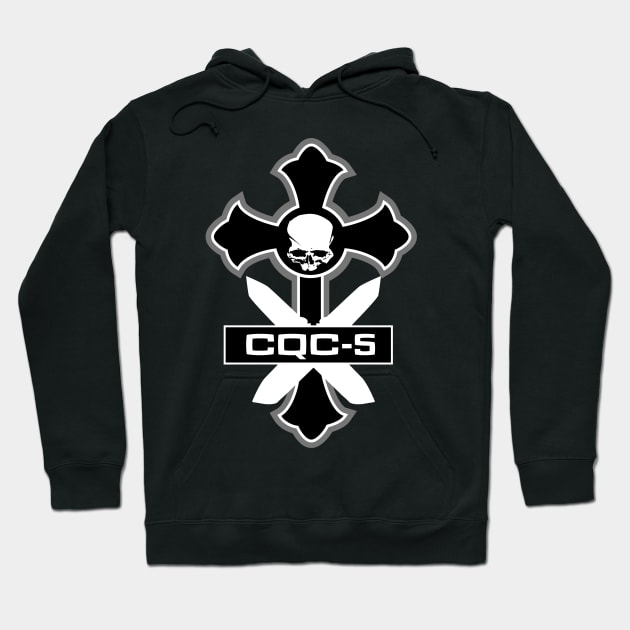 Cqc cross Hoodie by Spikeani